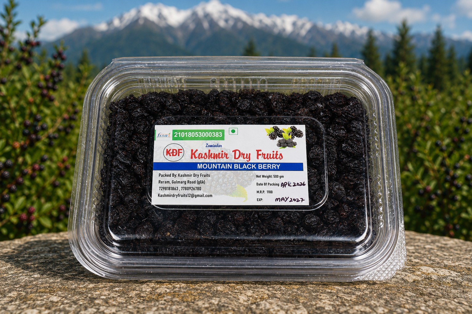 Pure Kashmiri Mountain Blackberries