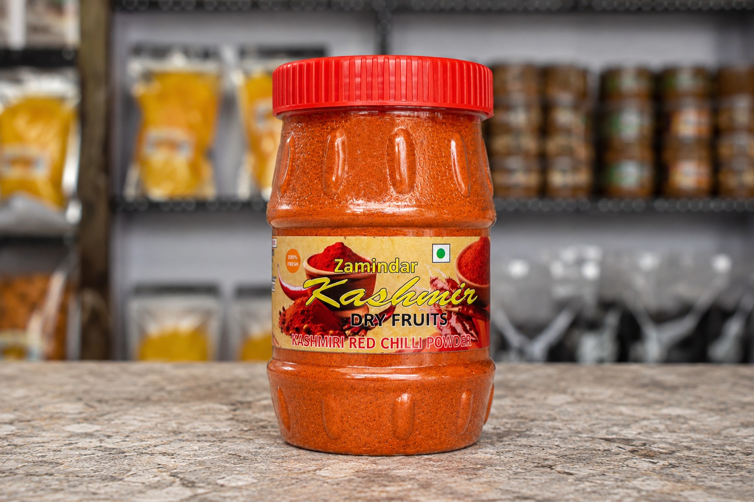 Pure Kashmiri Red Chilli Powder